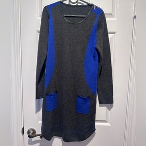 Long Sleeve Knee Length Dress